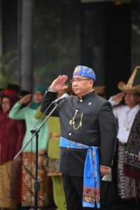 Memperingati HUT Ke- 74 Hari Lahir Pancasila, Jajaran Kementrian Desa PDTT, Gunakan Baju Adat Daerah