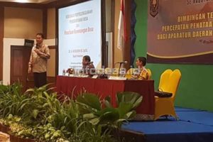 Pentingnya Sosialisasi/Bimtek “PERBUB dan PERDES Penataan Kewenangan Desa”